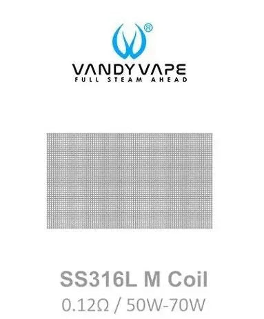 Vandy Vape Kylin M Mesh Coils 10pcs | bearsvapes.co.uk