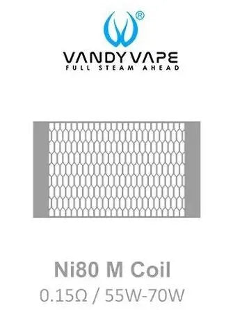 Vandy Vape Kylin M Mesh Coils 10pcs | bearsvapes.co.uk