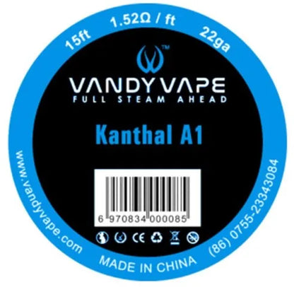 Vandy Vape Kanthal A1 Wire 22g, 24g, 26g, 28g, 40g | bearsvapes.co.uk - Bear's Vapes Vandy Vape Kanthal A1 Wire 22g, 24g, 26g, 28g, 40g | bearsvapes.co.uk - Bear's Vapes