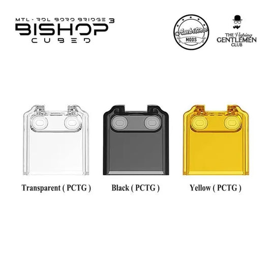 Ambition Mods Bishop 3 Cubed Replacement Tank  | bearsvapes.co.uk