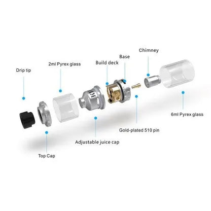 Vandy Vape Kylin RTA - TDP Compliant | bearsvapes.co.uk