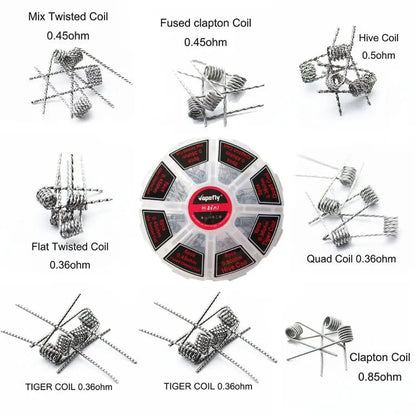 Vapefly Prebuilt Vape Coil Kit - 8 Types - 48 Coils | bearsvapes.co.uk