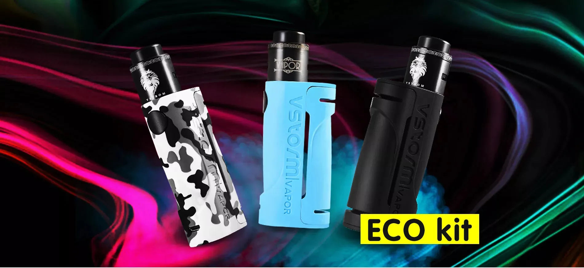 Vapor Storm Eco Lion RDA Vape Kit 18650 Mech Mod | bearsvapes.co.uk - Bear's Vapes Vapor Storm Eco Lion RDA Vape Kit 18650 Mech Mod | bearsvapes.co.uk - Bear's Vapes
