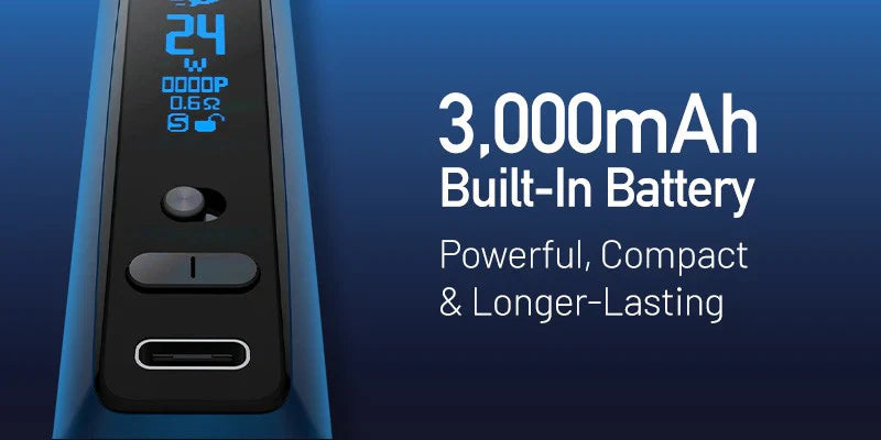 Vaporesso GTX One Pro Mod 3000mAh Built-in Battery | bearsvapes.co.uk