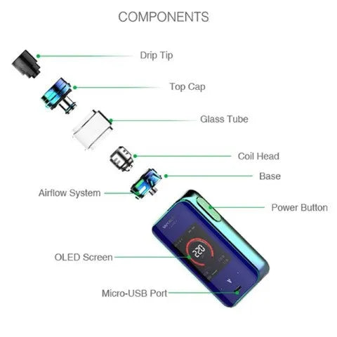 Vaporesso LUXE Vape Kit - SKRR Tank | bearsvapes.co.uk