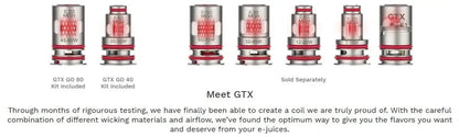 Vaporesso GTX Go 40 Pod Vape Kit | bearsvapes.co.uk