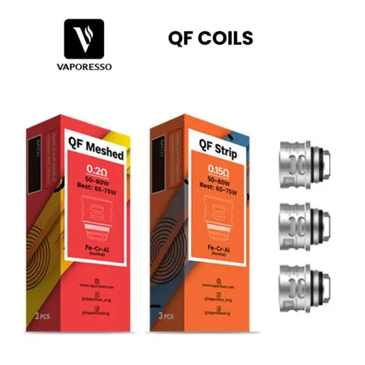Vaporesso QF Meshed Coils 3pk | bearsvapes.co.uk