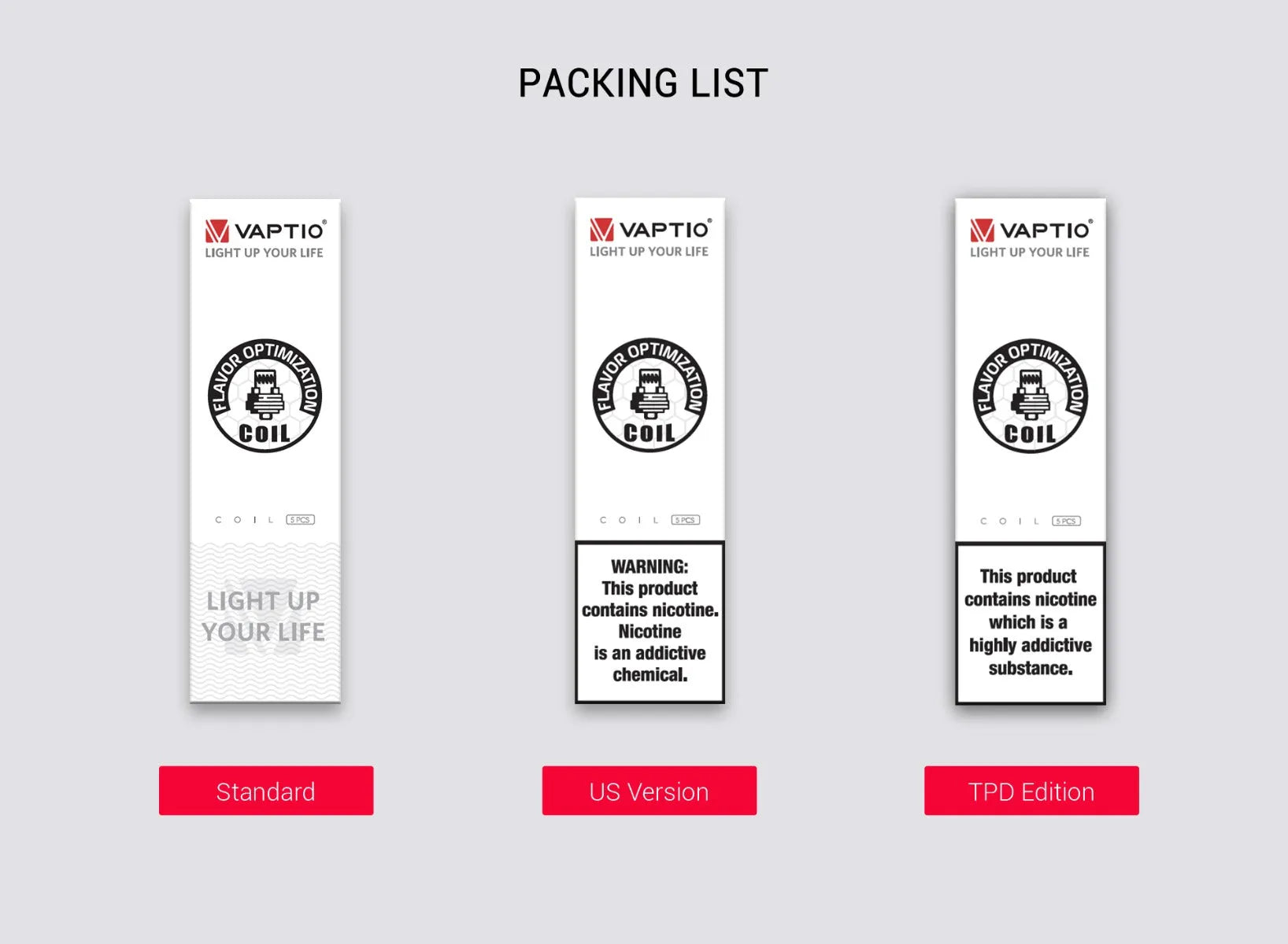 Vaptio Palo Replacement Coils 5pk | bearsvapes.co.uk