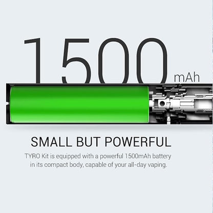 Vaptio Tyro Mesh Kit - MTL & DTL Vape Starter Kit | bearsvapes.co.uk - Bear's Vapes Vaptio Tyro Mesh Kit - MTL & DTL Vape Starter Kit | bearsvapes.co.uk - Bear's Vapes