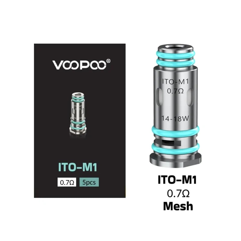Voopoo ITO coils - 5 Pack Argus & Doric Compatible | bearsvapes.co.uk