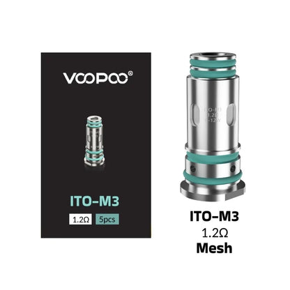 Voopoo ITO coils - 5 Pack Argus & Doric Compatible | bearsvapes.co.uk - Bear's Vapes Voopoo ITO coils - 5 Pack Argus & Doric Compatible | bearsvapes.co.uk - Bear's Vapes