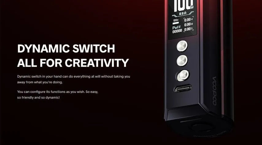 Voopoo Drag M100S Vape Kit | FREE 21700 Battery | bearsvapes.co.uk