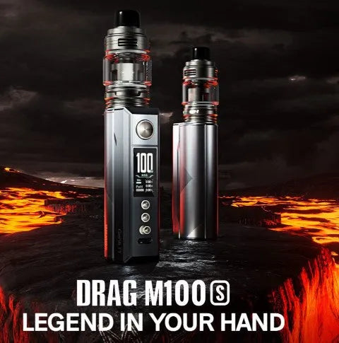 Voopoo Drag M100S Vape Kit | FREE 21700 Battery | bearsvapes.co.uk