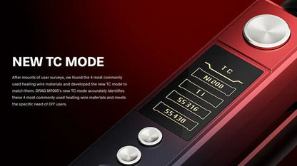 Voopoo Drag M100S Vape Kit | FREE 21700 Battery | bearsvapes.co.uk