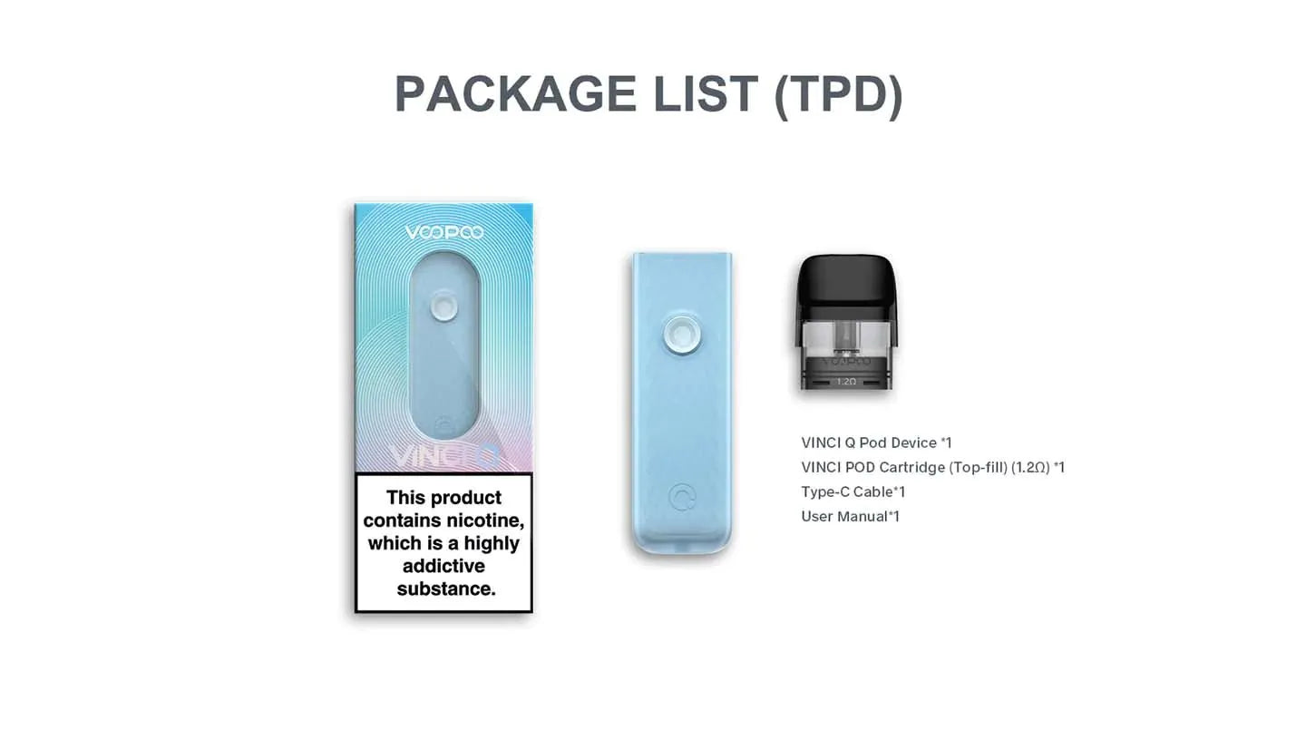 Voopoo Vinci Q Pod Vape Kit Twin Set | bearsvapes.co.uk