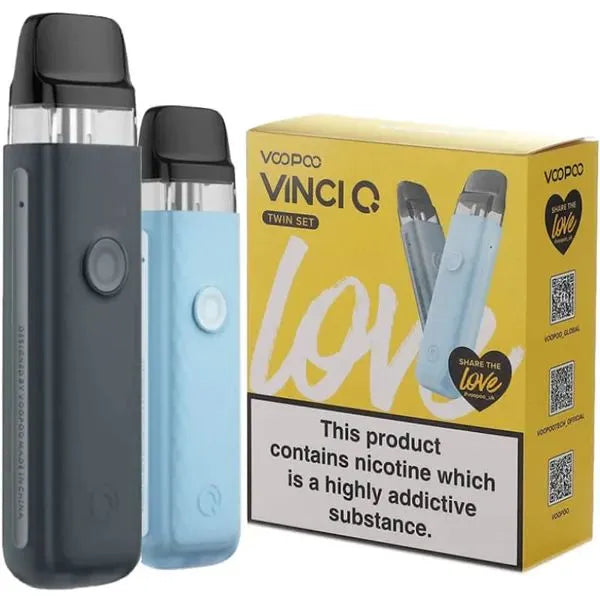 Voopoo Vinci Q Pod Vape Kit Twin Set | ONLY 17.95 | bearsvapes.co.uk - Bear's Vapes Voopoo Vinci Q Pod Vape Kit Twin Set | ONLY 17.95 | bearsvapes.co.uk - Bear's Vapes