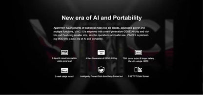 Voopoo Vinci X Pod Vape Kit With FREE 18650 Battery & Pods