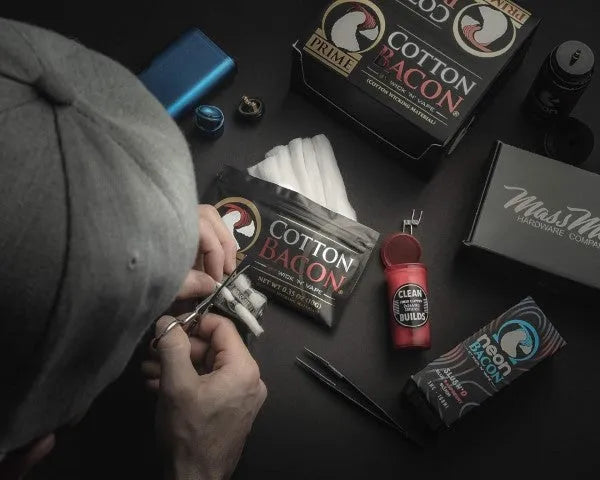 Cotton Bacon Prime by Wick'n'Vape | 100% Organic  | bearsvapes.co.uk