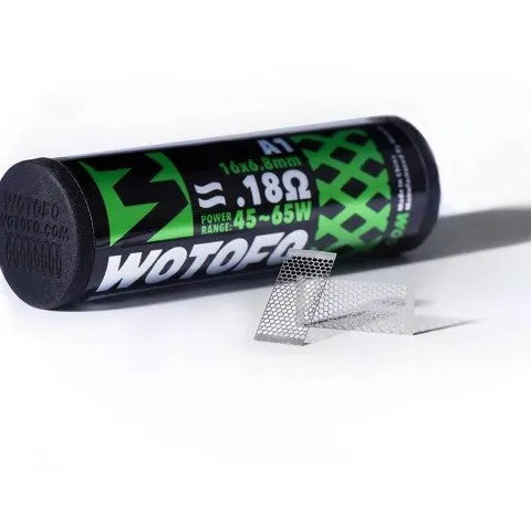 Wotofo Mesh Strips | KA1 0.18Ohm or 0.3Ohm 10 Pack | bearsvapes.co.uk