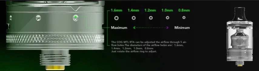 Wotofo Cog MTL RTA | bearsvapes.co.uk
