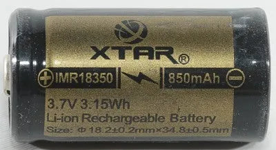 Xtar IMR 18350 Battery 850mAh 4.25A  | bearsvapes.co.uk
