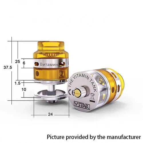 Y Star Vitamin RDTA Dual or QUAD Coil RDTA | bearsvapes.co.uk