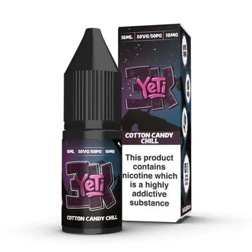 Yeti Cotton Candy Chill 3K Bar Salts Nic Salt  | bearsvapes.co.uk