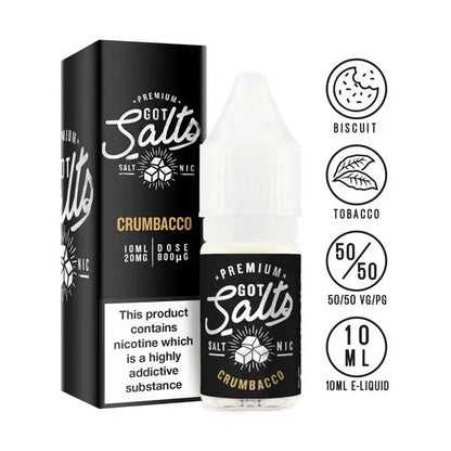 Got Salt Crumbacco Nic Salt 4 For 3 Offer | bearsvapes.co.uk