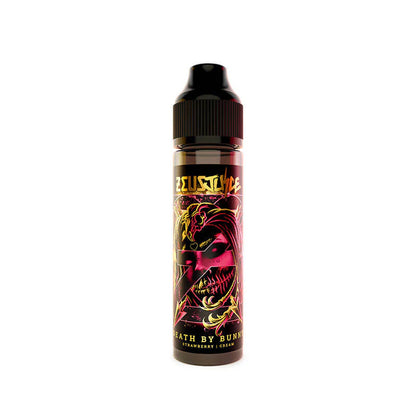 50ml Zeus Juice Death By Bunny 70:30 e-liquid bottle with colourful label on a white background