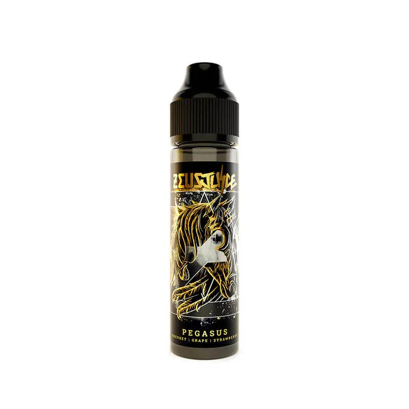 Zeus Juice Pegasus 70:30 e-liquid bottle on a white background